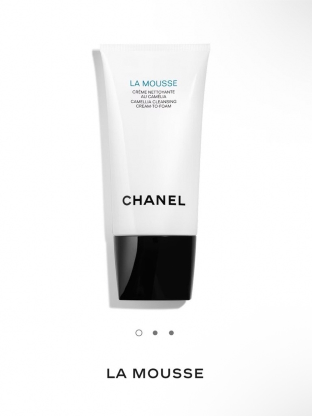 New Chanel LA MOUSSE Camellia Flower Cleanser Face Wash AMAZING New in box